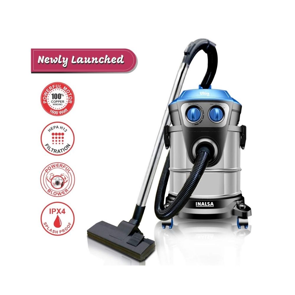 Inalsa Vacuum Cleaner Commercial/ Industrial Wet and Dry Ultra WD21 -1600W