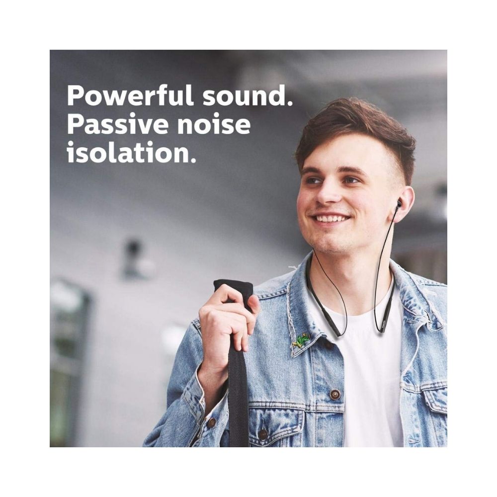 Philips Audio TAN2215 Bluetooth Wireless in Ear Earphones with Mic (Black)