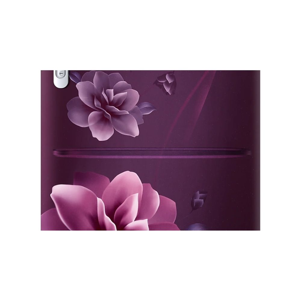 Samsung 230 L Direct Cool Single Door 3 Star Refrigerator (Camellia Purple, RR24A272YCR/NL)