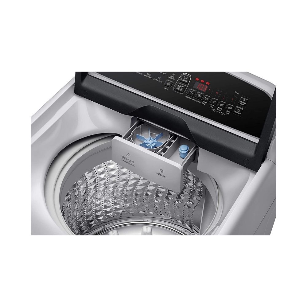 Samsung 9 Kg Top Load Washing Machine Silver (WA90T5260BY/TL)