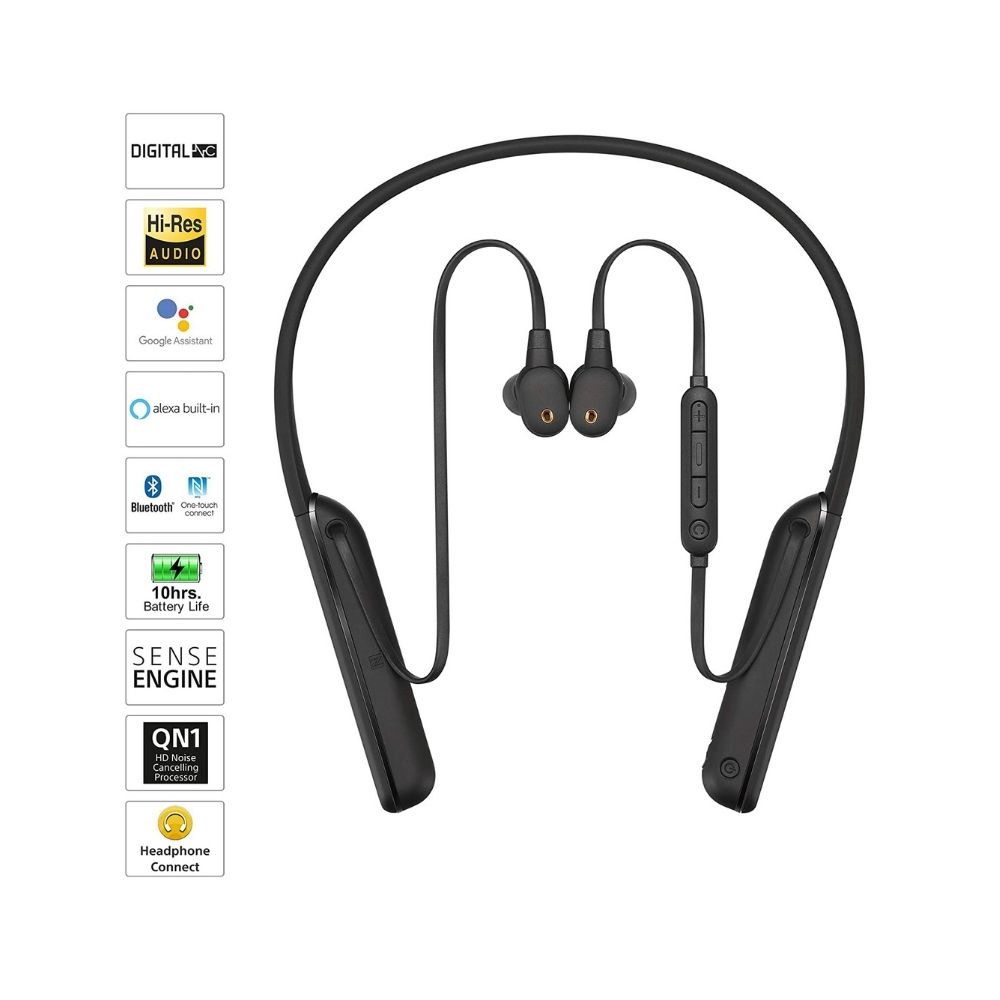 Sony WI-1000XM2 Wireless Bluetooth in Ear Neckband Headphone with Mic