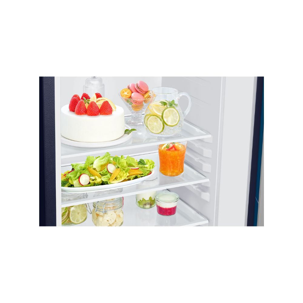 Samsung 225 L 3 Star Direct Cool Single Door Refrigerator Paradise Bloom Blue (RR23A2E2Y9U/HL)