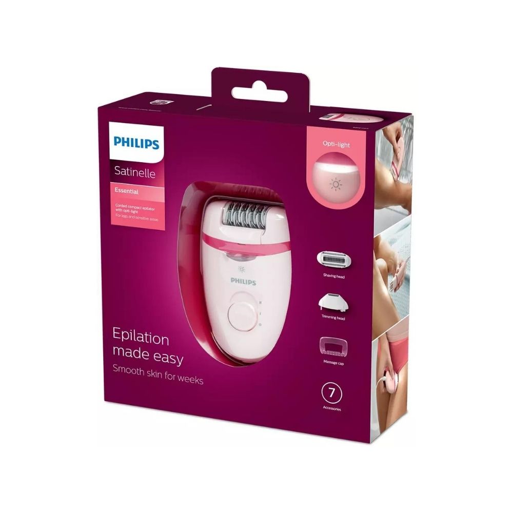 Philips BRE285/00 Corded Epilator (Pink)