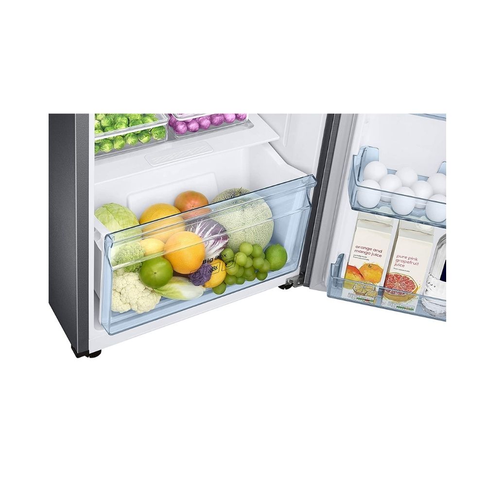 Samsung 253 L 3 Star Frost-Free Double Door Refrigerator (RT28T3453S9/HL, Refined Inox), Refined Inox(Matt Doi Metal)