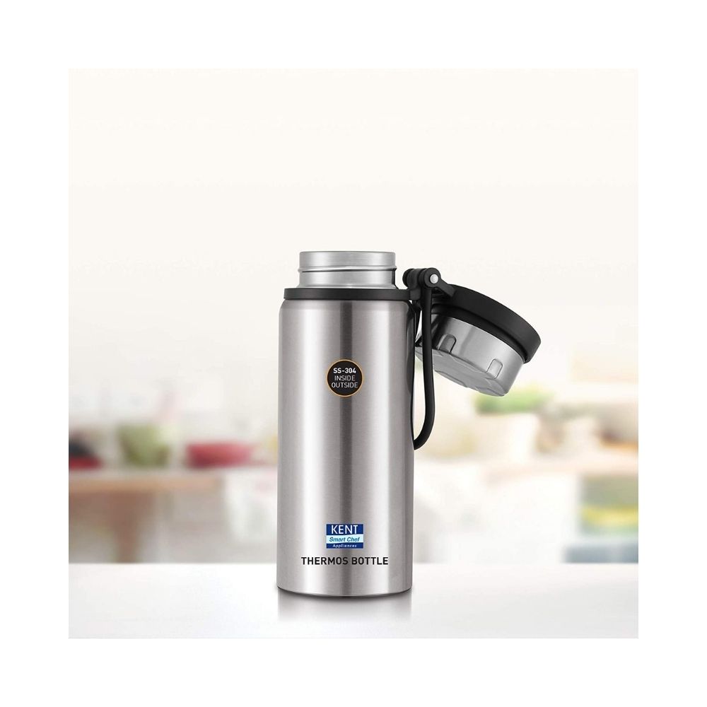 Kent - 16049 Stainless Steel Thermos Bottle, 700 ml, Silver