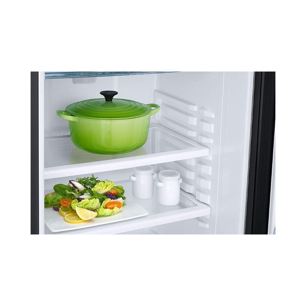 Samsung 192 L Direct Cool Single Door 3 Star Refrigerator Camellia Black (RR20A282YCB/NL)