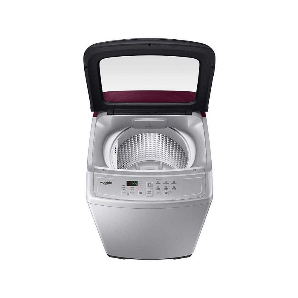 Samsung 7.5 kg Fully Automatic Top Load Washing Machine Silver (WA75A4022FS/TL)