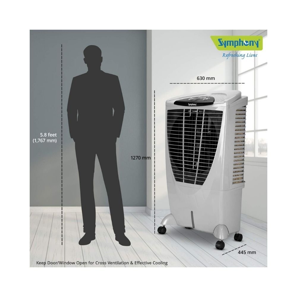 Symphony 80 L Desert Air Cooler  ( WINTER 80 XL+)