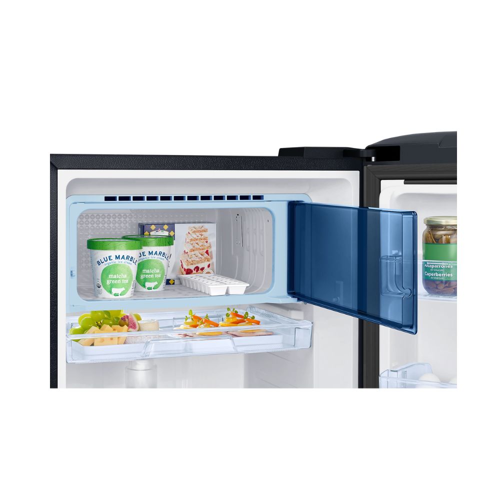 Samsung 192 L 3 Star Inverter Direct cool Single Door Refrigerator (RR21A2J2YBX/HL) Luxe Black