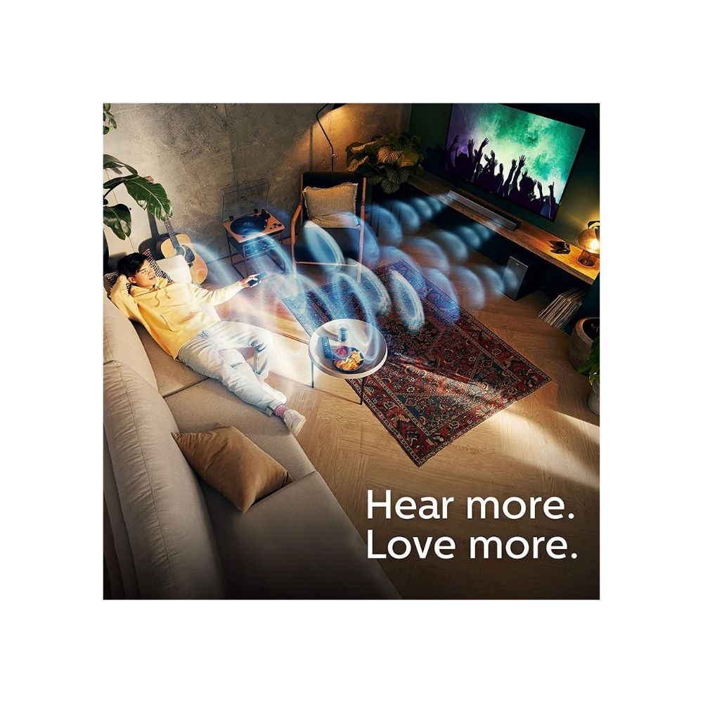 Philips TAB7305/94 300 W Bluetooth Soundbar (Black, 2.1 Channel)