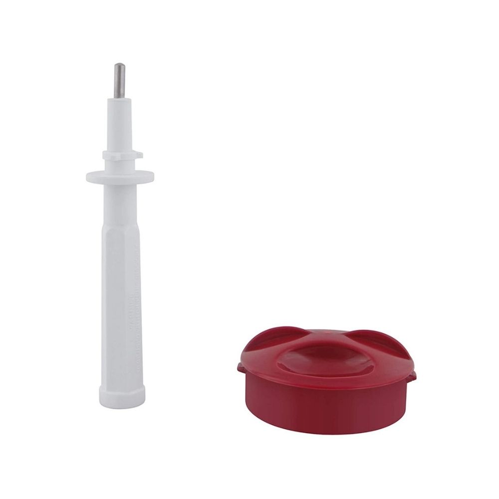 Maharaja Whiteline Smart chef FP-100 600 W Food Processor (White, Red)