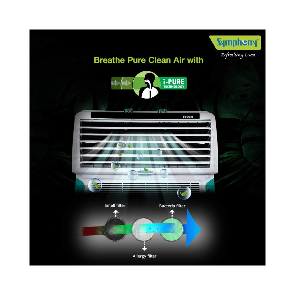 Symphony Touch 80 Personal Cooler - 80L, White