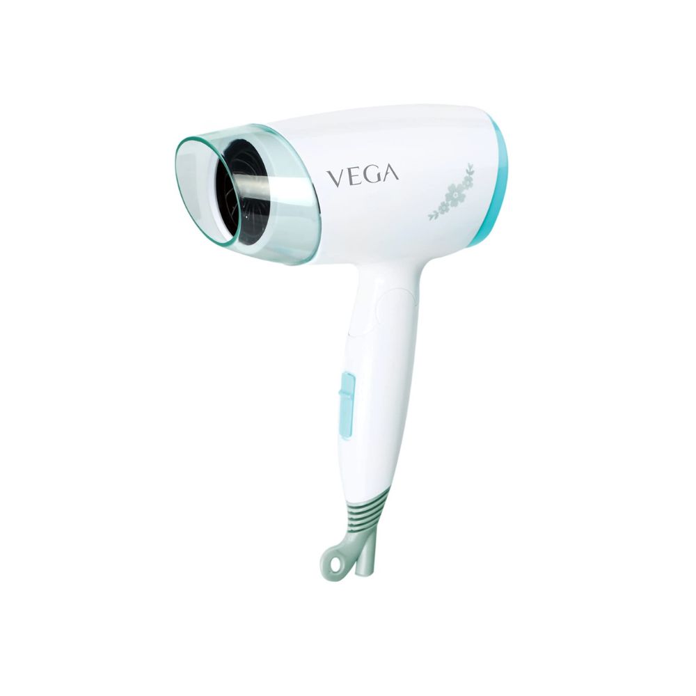 Vega Insta Look 1400W Foldable Hair Dryer with Cool Shot Button & 3 Heat(VHDH-23)