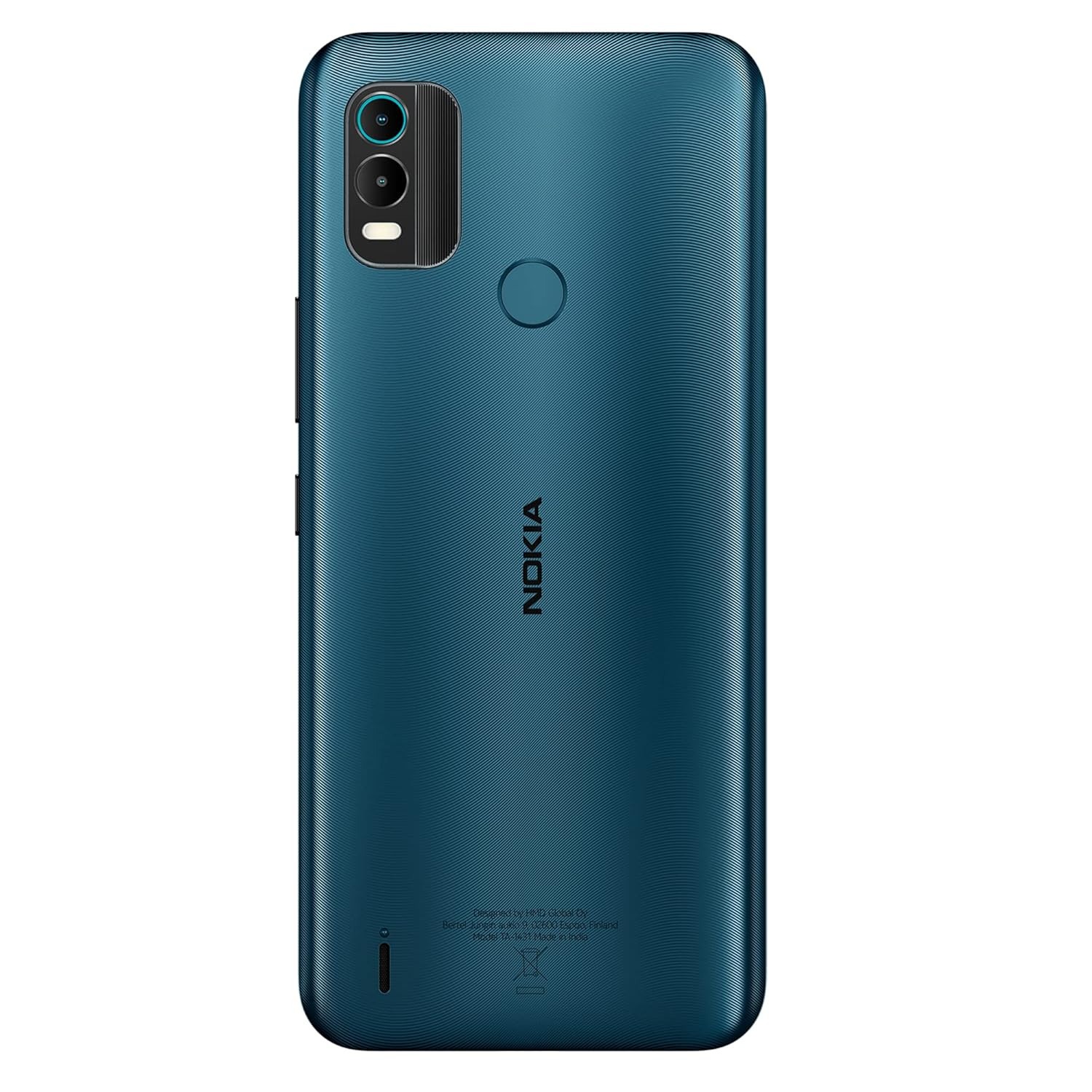 Nokia C21 Plus Android Smartphone, Dual SIM, 3-Day Battery Life, 3GB RAM + 32GB Storage, 13MP Dual Camera with HDR | Dark Cyan
