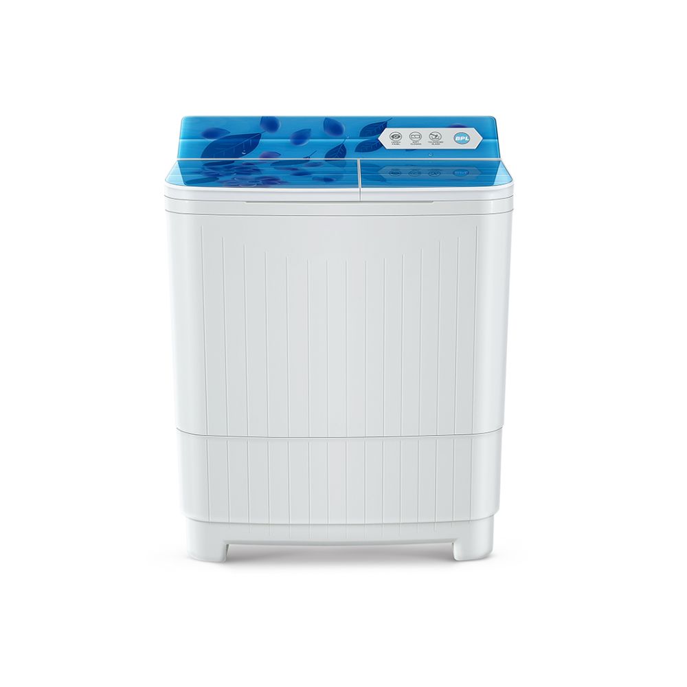 BPL 8.5 Kg Semi-Automatic Washing Machine with Dual Waterfall and Jumbo Pulsator, BSW-8500PXBL, Blue