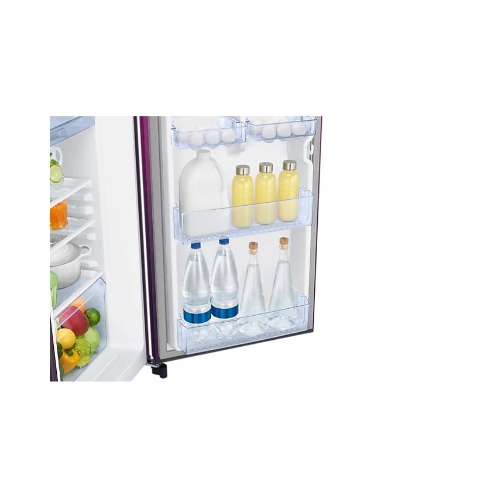 SAMSUNG 198 L Direct Cool Single Door 4 Star Refrigerator (Paradise Purple, RR21A2E2X9R/HL)