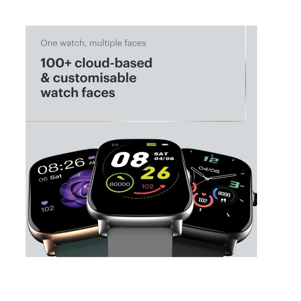 Noise ColorFit Icon Buzz Bluetooth Calling Smart Watch (Black)