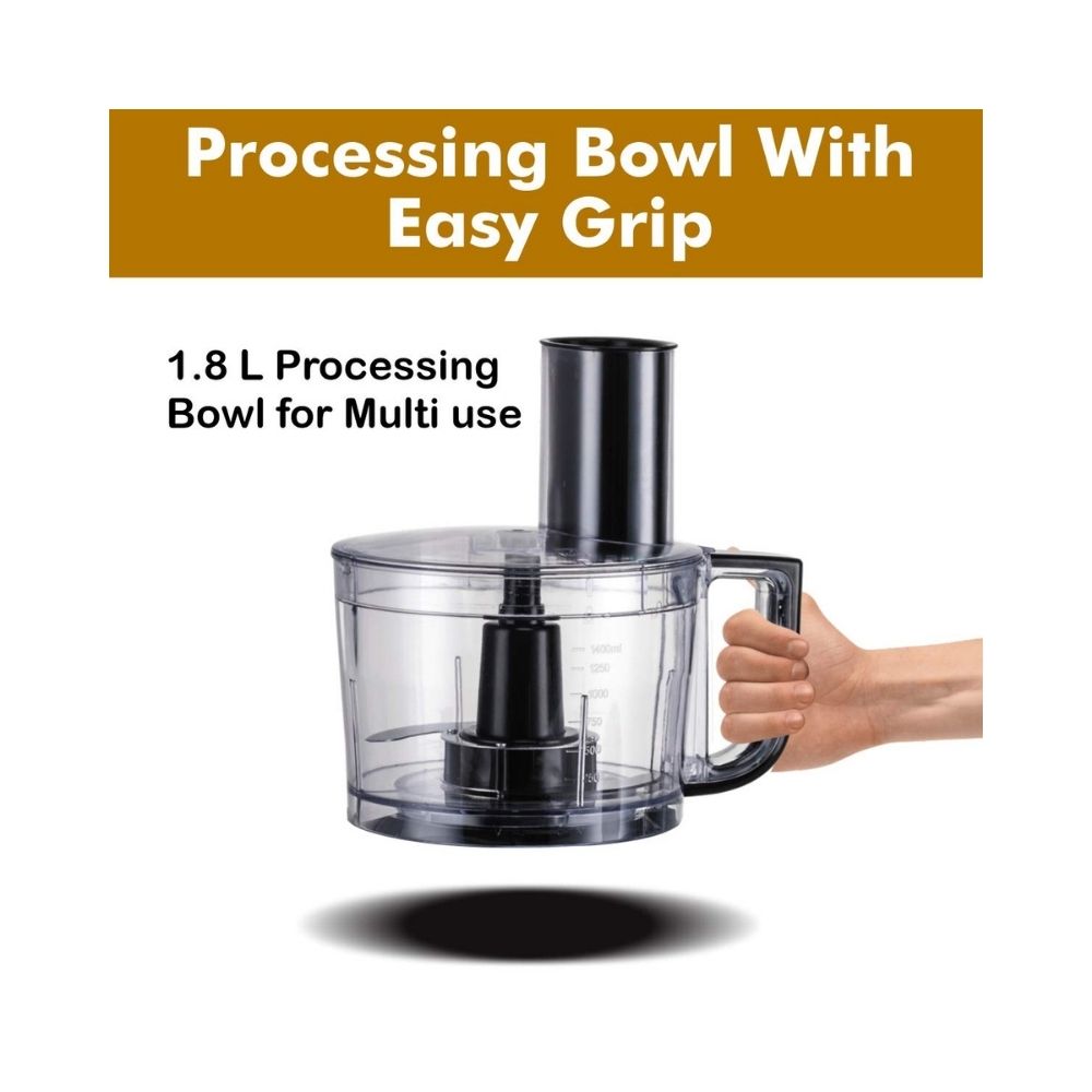 Inalsa Mixer Grinder/Food Processor 800 W- Verve