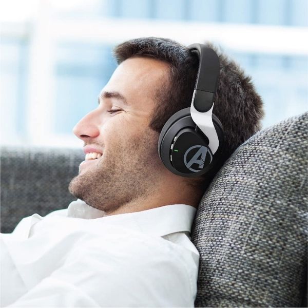 Reconnect Marvel Avengers Wireless Over Ear Metallic Headphone