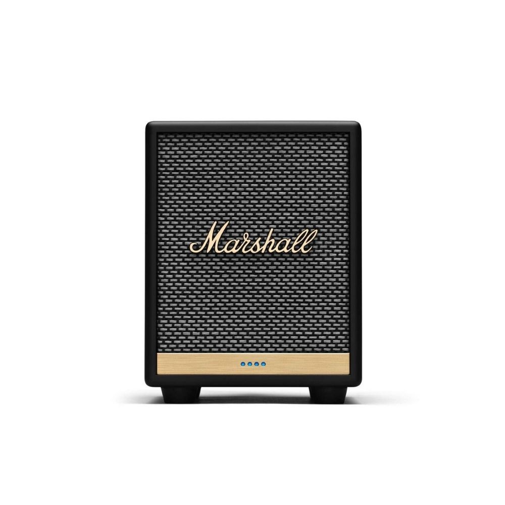 Marshall Uxbridge Home Voice Speaker with Amazon Alexa Built-in, Black