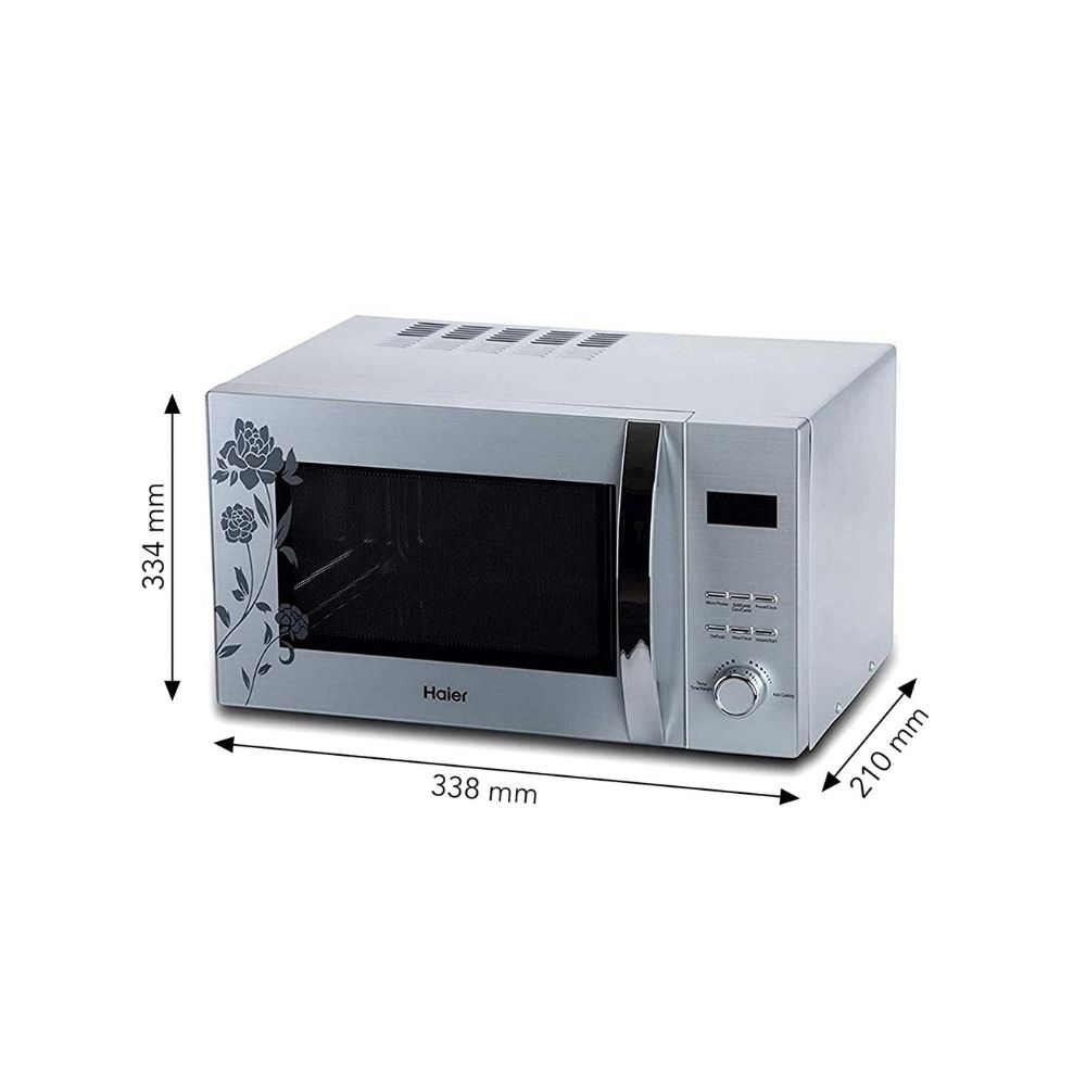Haier 23 L Convection Microwave Oven (HIL2301CSSH, Silver)