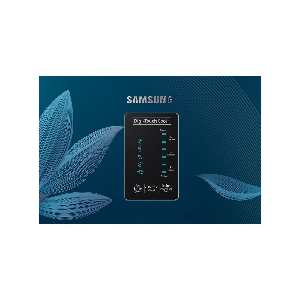 Samsung 225 L 3 Star Direct Cool Single Door Refrigerator Paradise Bloom Blue (RR23A2E2Y9U/HL)
