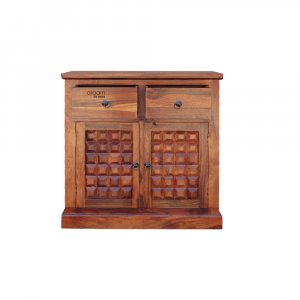 Aaram By Zebrs  Two Door &amp; Two Drawer Cabinet