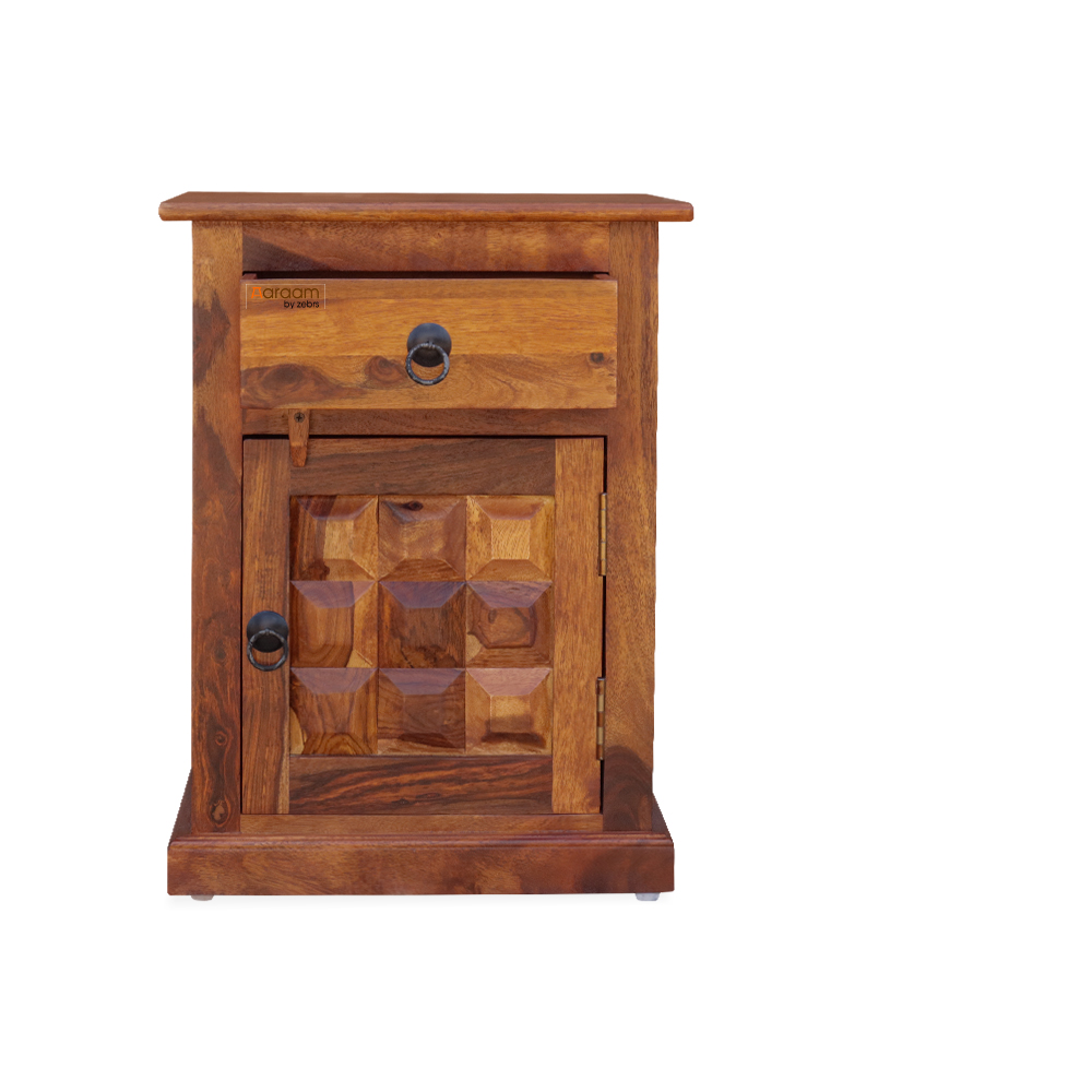 Sheesham Wood Table with Drawer Storage