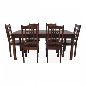 Wooden Dining Set 6 Seater