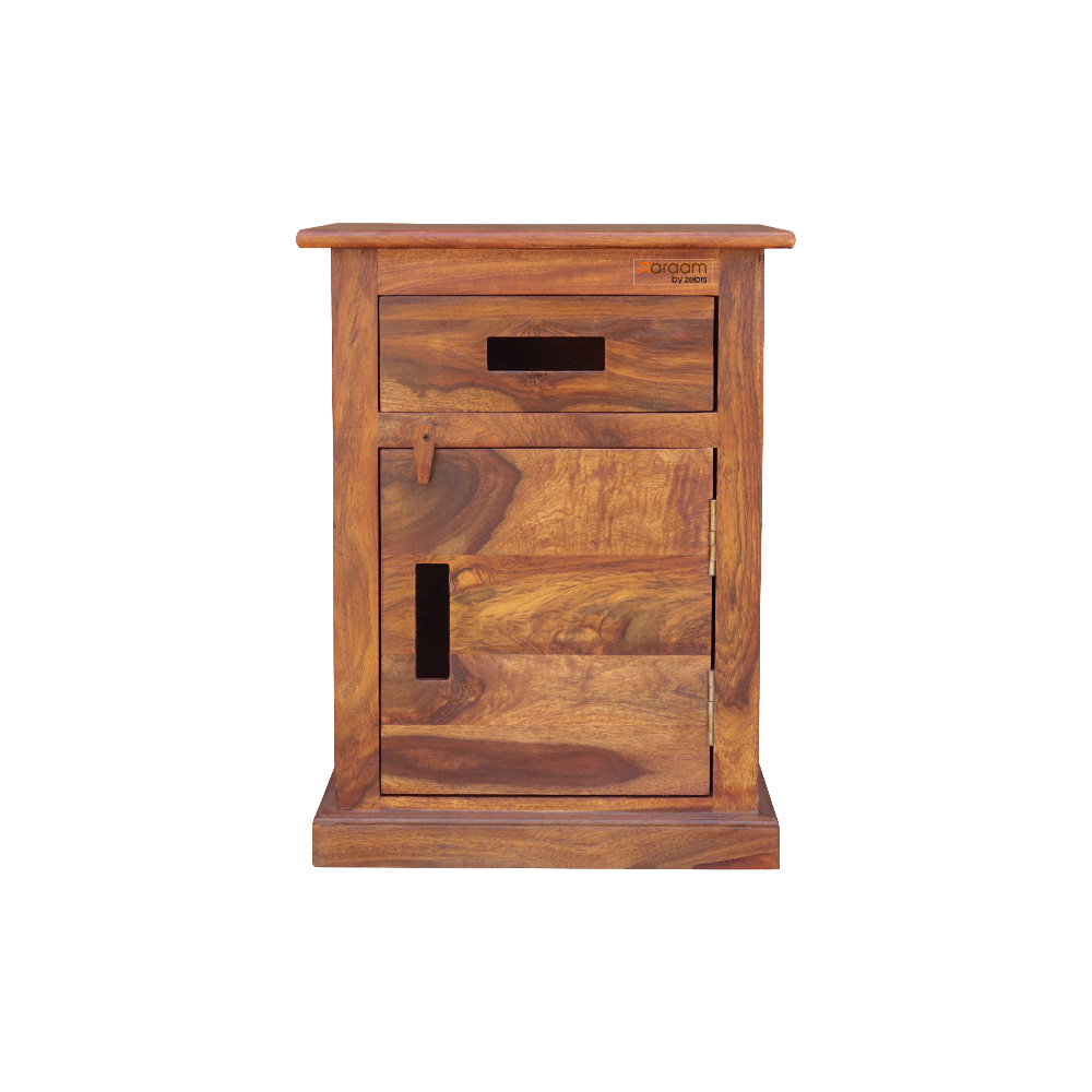 Aaram By Zebrs  Table with Drawer and Cabinet Storage