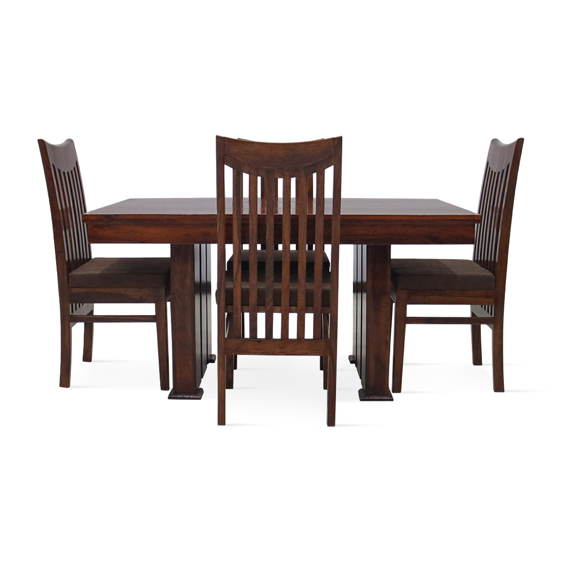 AARAM Wood Furniture Sheesham Wood Dining Table 4  Seater