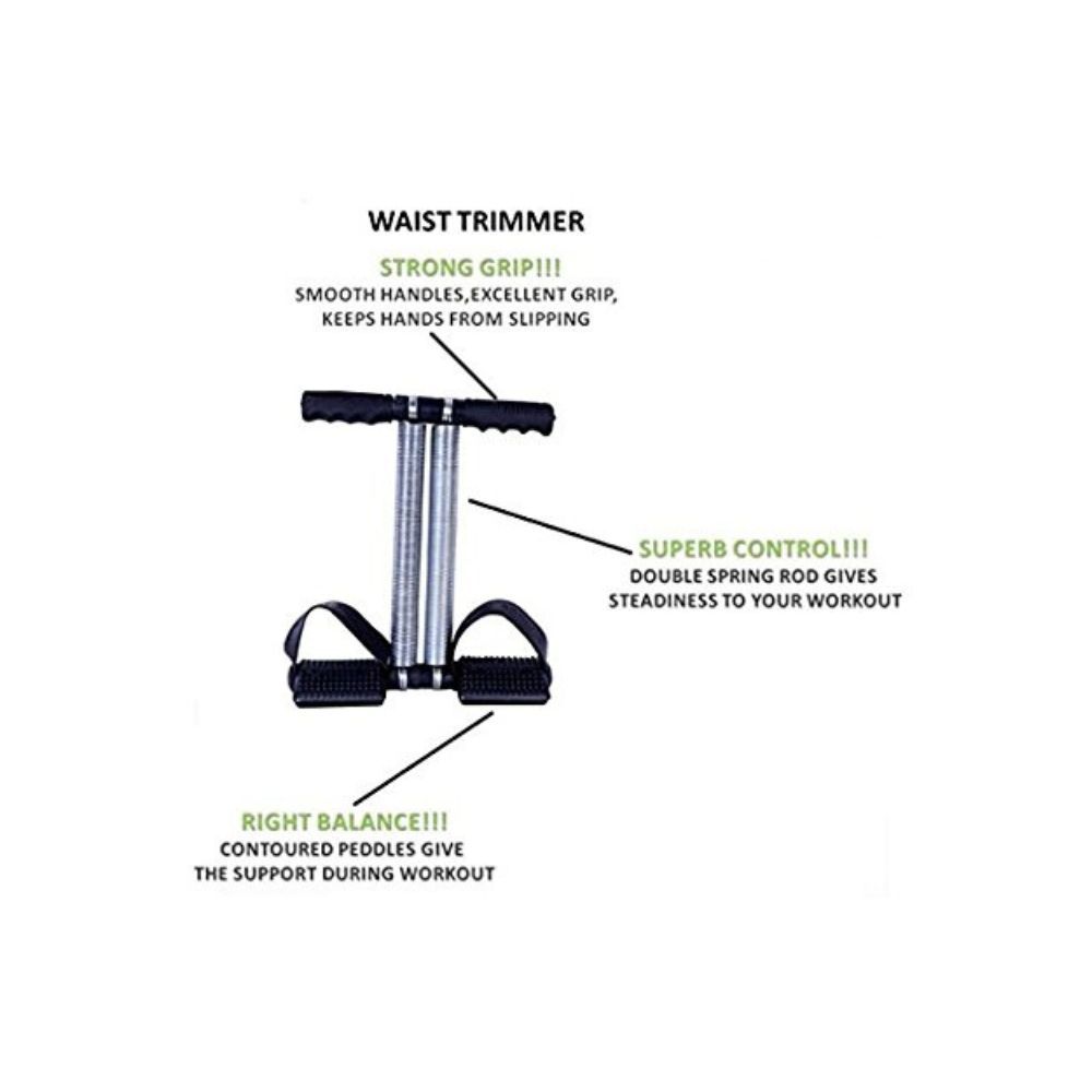 A L N Tummy Trimmer-Waist Trimmer-Abs Exerciser-Body Toner-Fat Buster- Multipurpose Fitness Equipment for Men and Women(Multicolor)