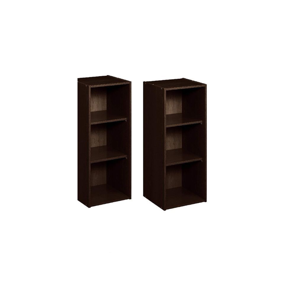 Aaram By Zebrs Furniture Sheesham Wood Book Shelf with Book Racks Storage for Living Room, Office & Home (Brown)
