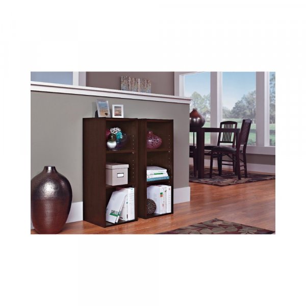 Aaram By Zebrs Furniture Sheesham Wood Book Shelf with Book Racks Storage for Living Room, Office &amp; Home (Brown)