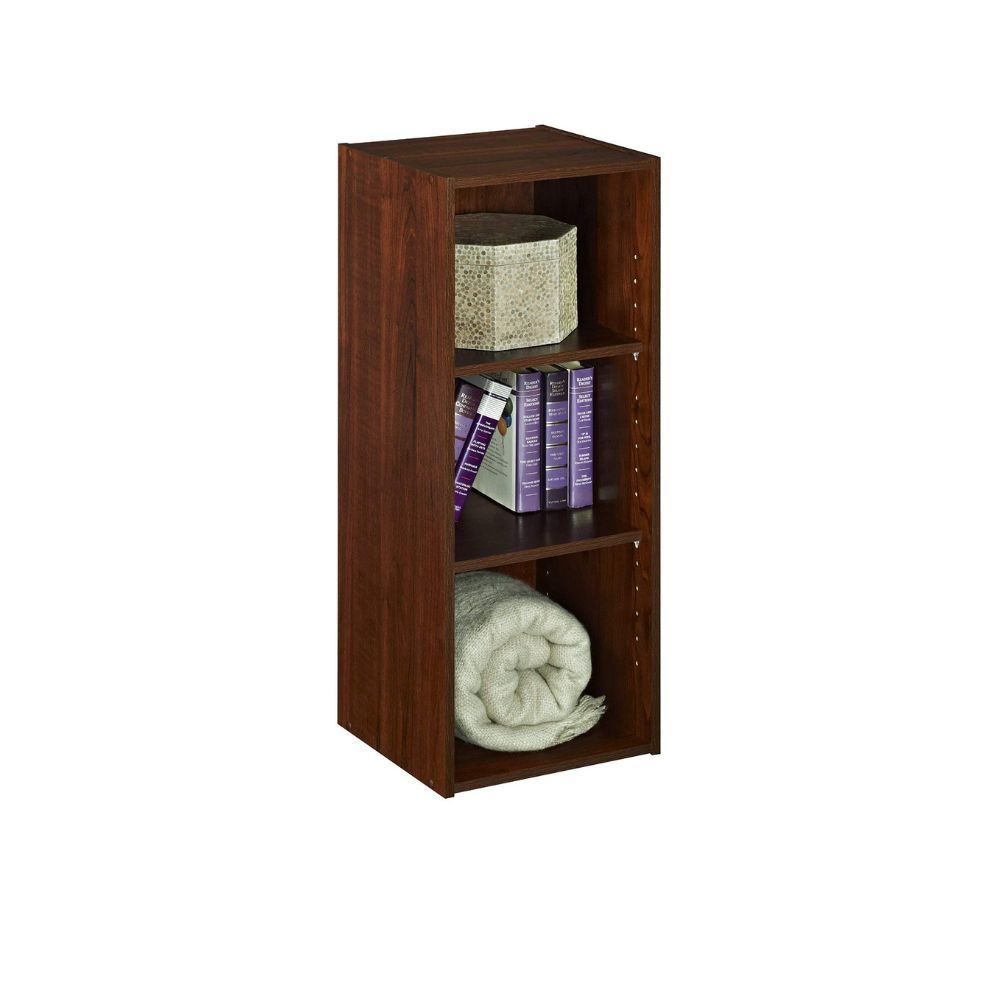Aaram By Zebrs Furniture Sheesham Wood Book Shelf with Book Racks Storage for Living Room, Office & Home (Brown)