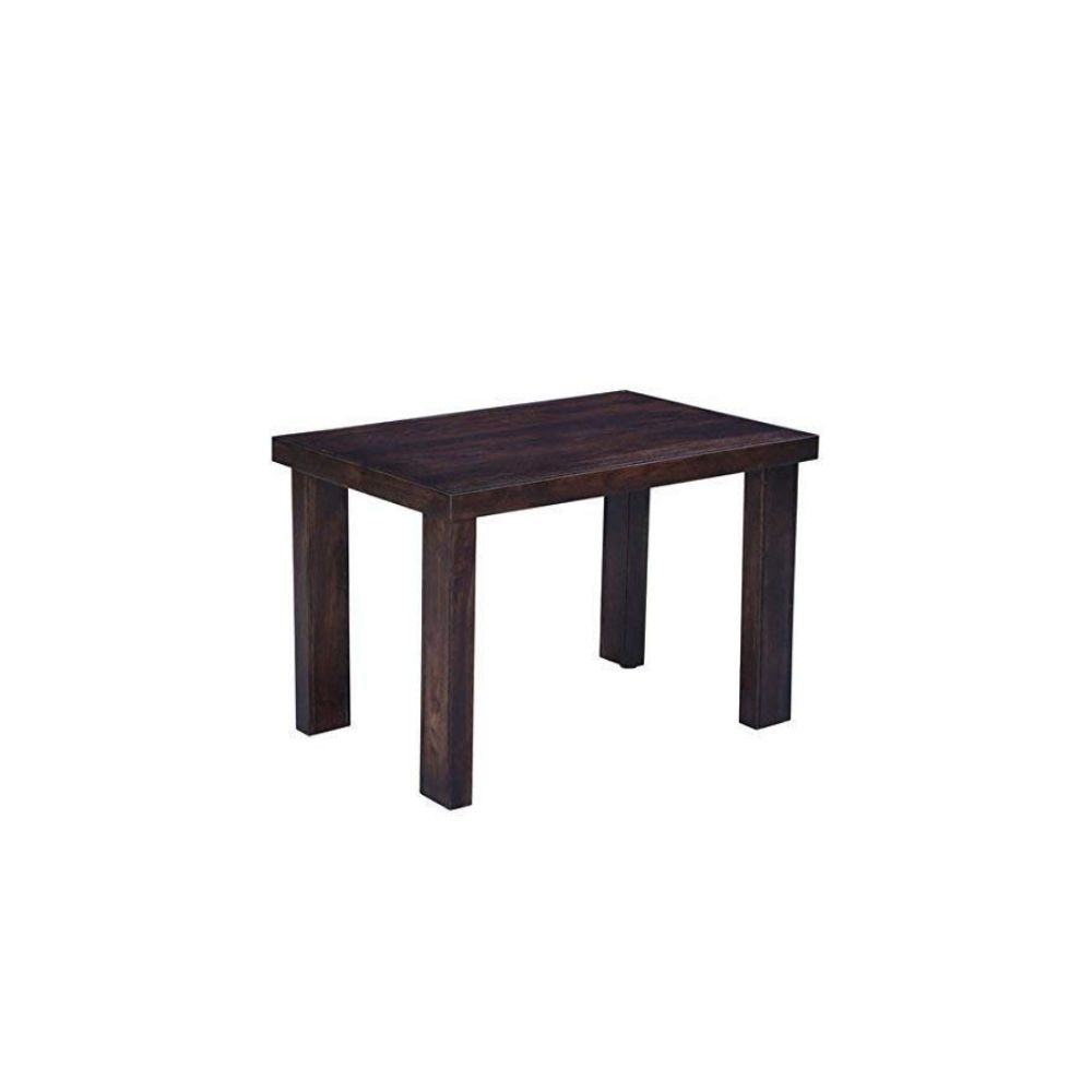 Aaram By Zebrs Modern Furniture Sheesham Indian Rosewood 2 Seater Dining Table Set/Dining Table with 2 Cushion Chairs Furniture for Living Room
