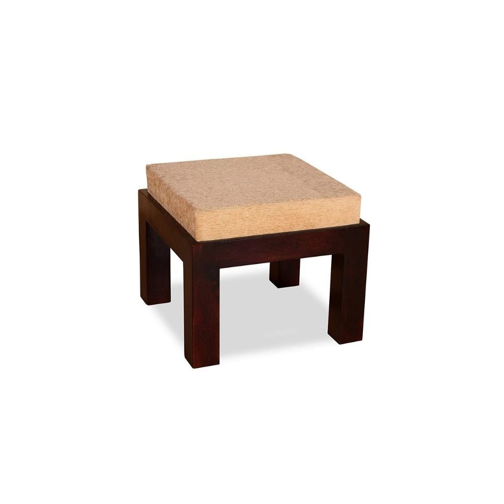 Aaram By Zebrs Modern Furniture Sheesham Indian Rosewood Square Coffee Table | Center Table with 4 Stools, Four Seater Coffee Table