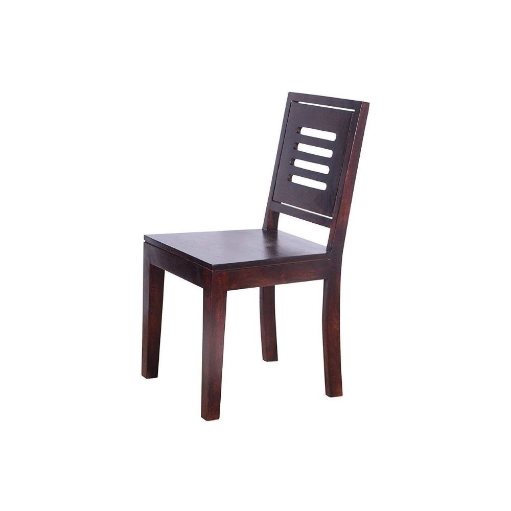 Aaram By Zebrs Modern Furniture Sheesham Wood Dining Chair, 2 Wooden Dinning Chairs for Living Room and Dinner Hall (Natural Teak)