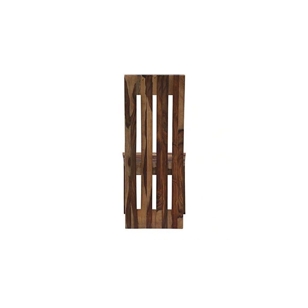 Aaram By Zebrs Modern Furniture Sheesham Wood Dining Chairs, 2 Wooden Dinning Chairs, for Living Room and Dinner Hall (Natural Finish)