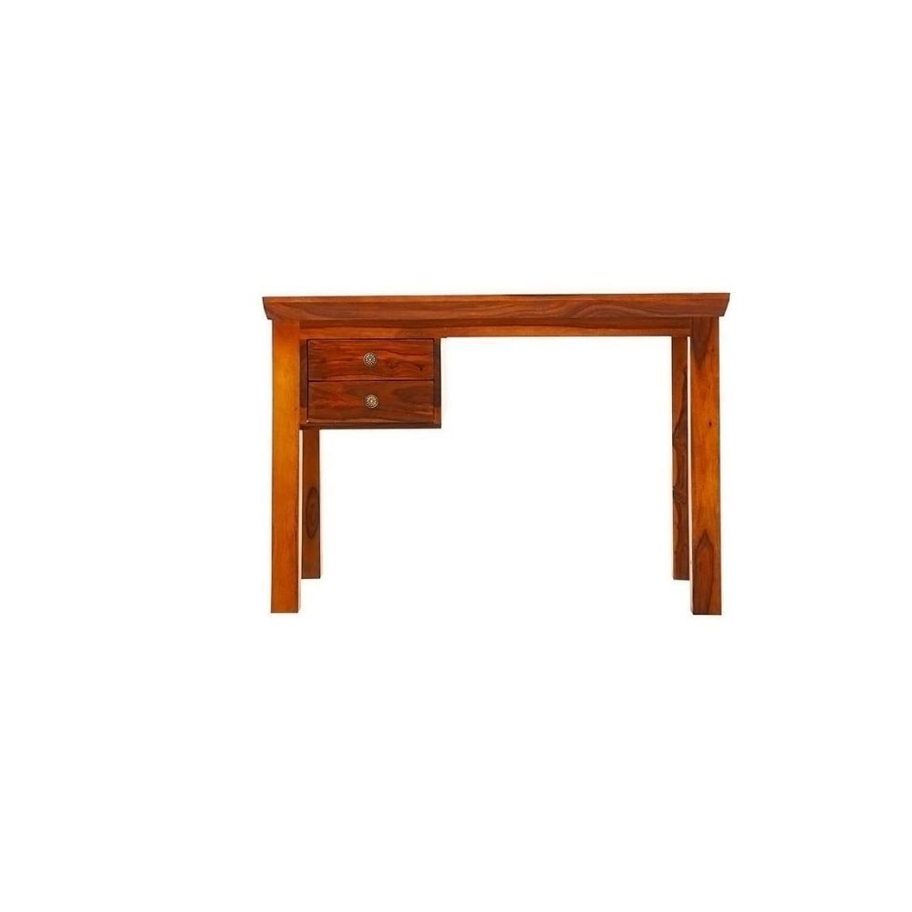 Aaram By Zebrs Modern Furniture Sheesham Wood Study Table with Chair | Study Table with 2 Drawers Storage | Laptop Desk