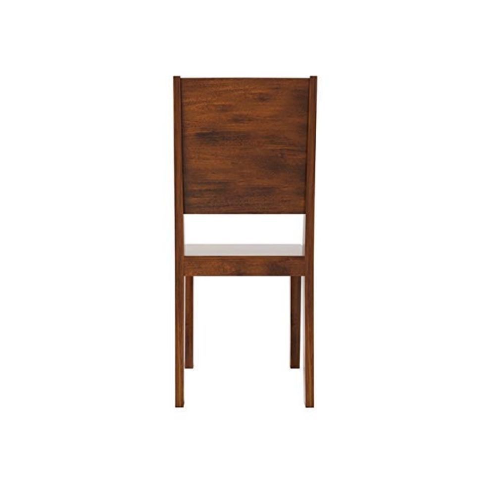 Aaram By Zebrs Modern Furniture Solid Sheesham Indian Wood 4 Seater Dining Table Set with 4 Chairs Dinner Table for Dining Room Home