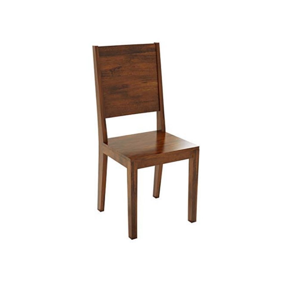 Aaram By Zebrs Modern Furniture Solid Sheesham Indian Wood 4 Seater Dining Table Set with 4 Chairs Dinner Table for Dining Room Home