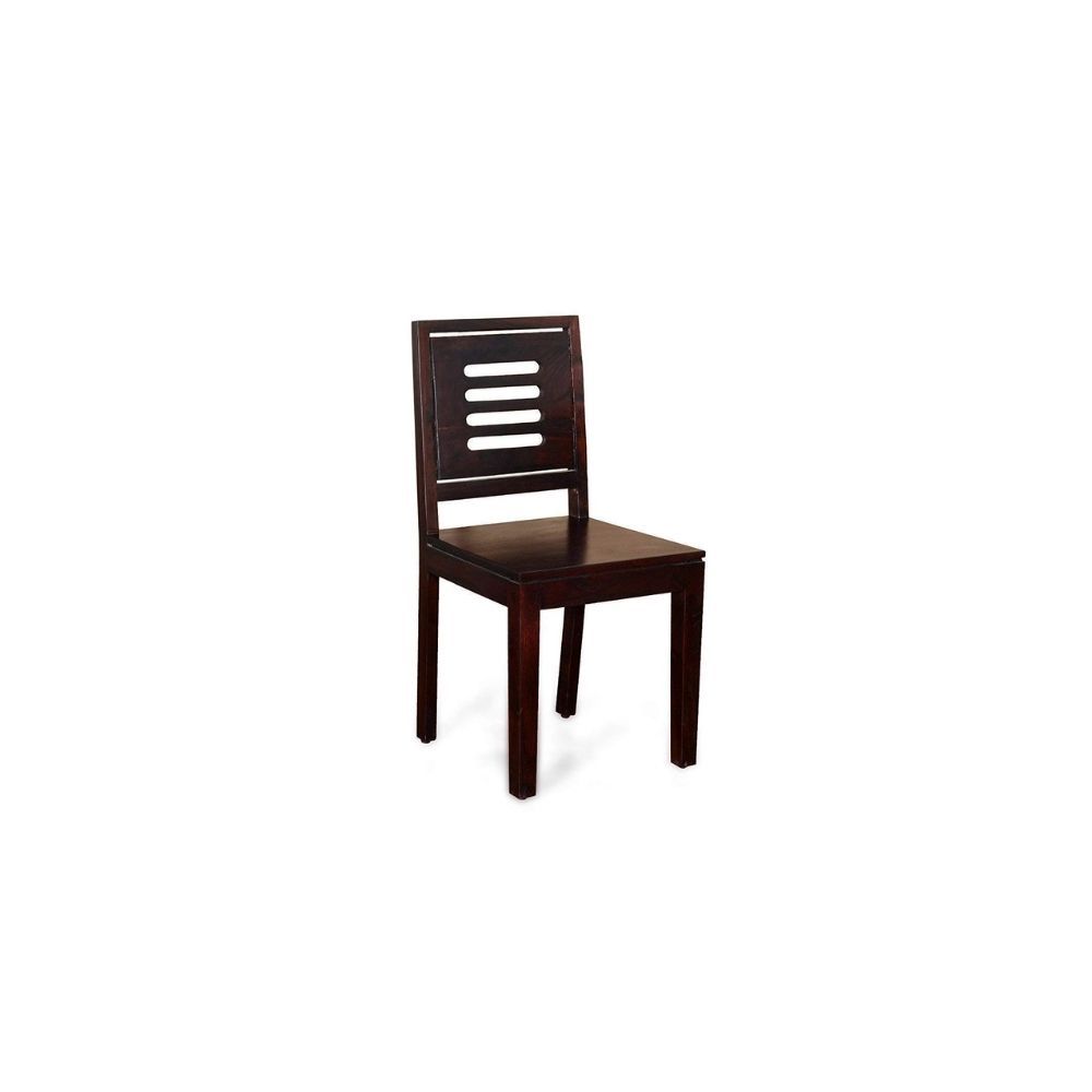 Aaram By Zebrs Modern Furniture Solid Sheesham Wood 4 Seater Dining Table Set Dining Table with 4 Chairs Dinner Table Set for Dining Room Home(Mahogany)