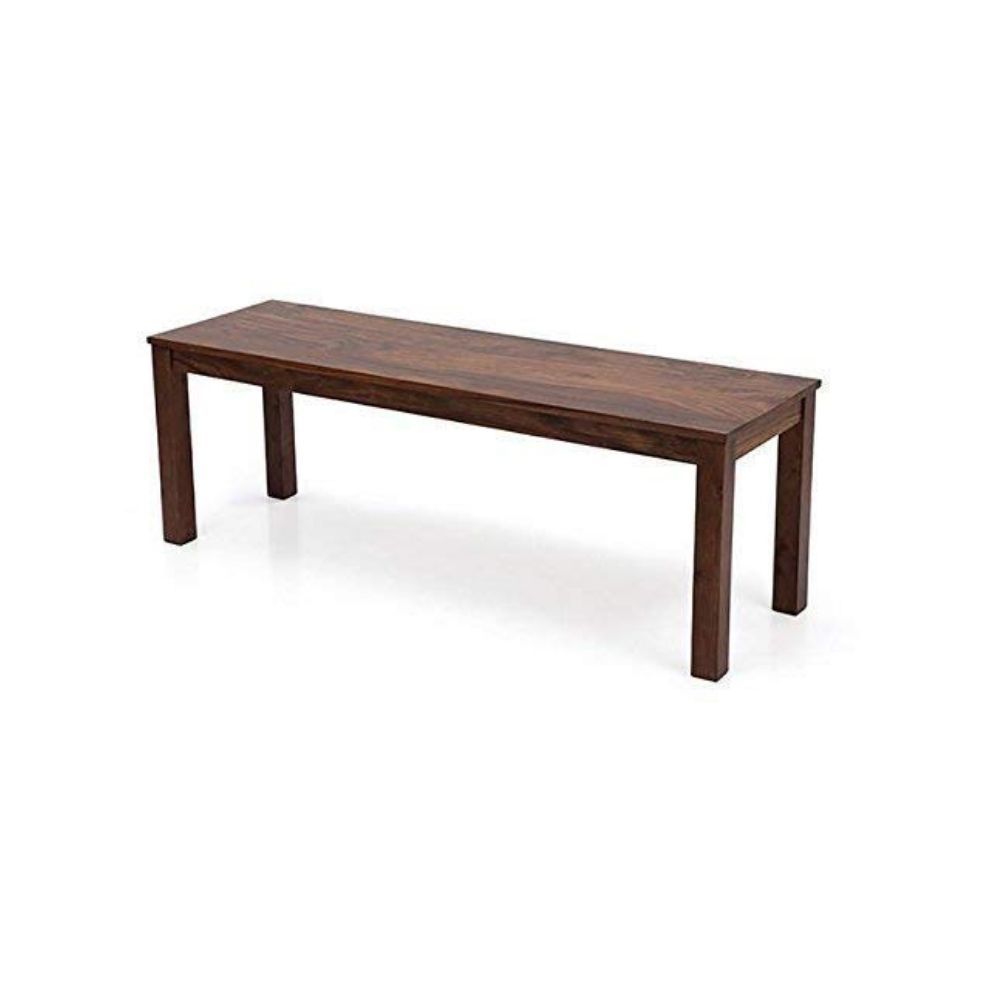 Aaram By Zebrs Modern Furniture Solid Sheesham Wood 6 Seater Dining Table Set Dining Table with 4 Cushion Chairs & 1 Bench for Dining Room Home
