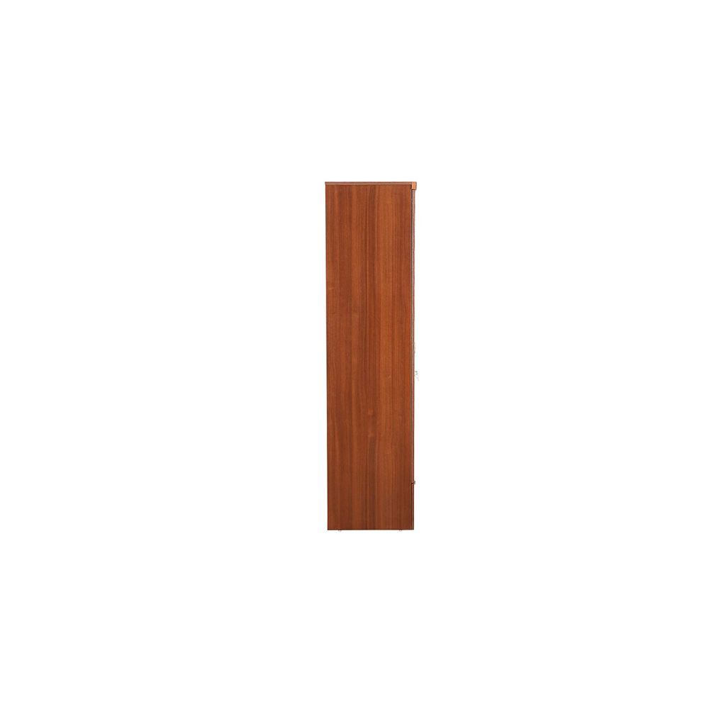 Aaram By Zebrs Wood Two Door Wardrobe in Regato Walnut Colour