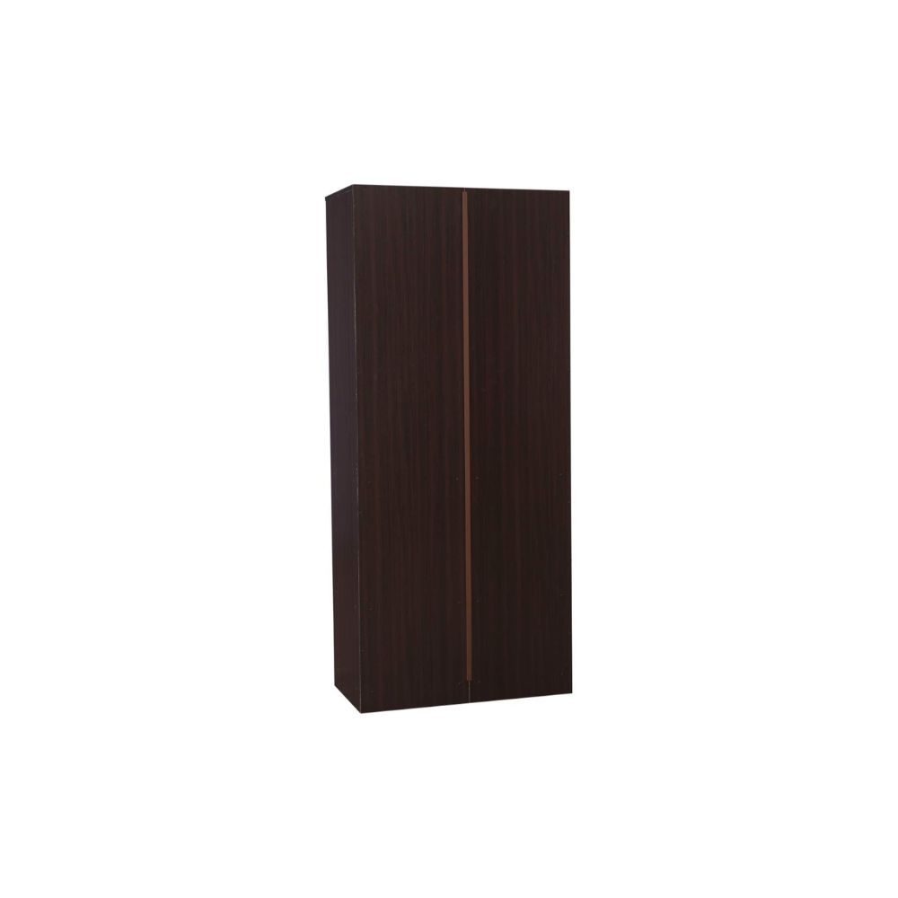 Aaram By ZebrsWood Two Door Wardrobe in Walnut Colour