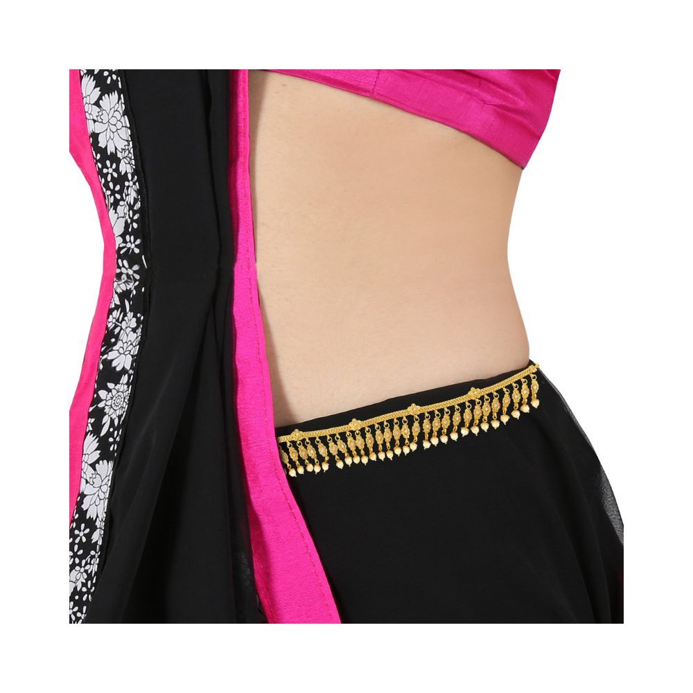 ACCESSHER Gold Color Copper Material Royal Kamarband with Drops