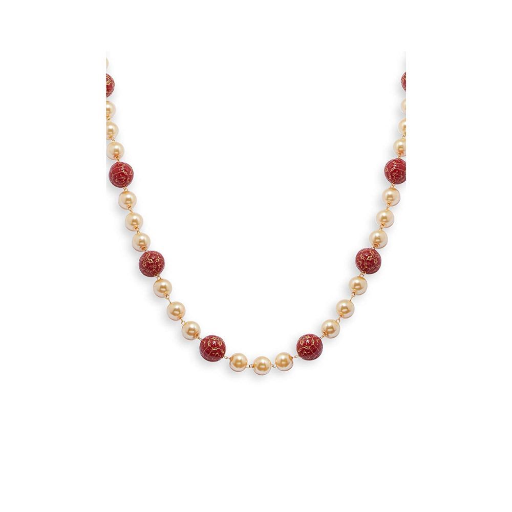 Accessher Indo Western Pearl Waist Chain Kamarband for Women