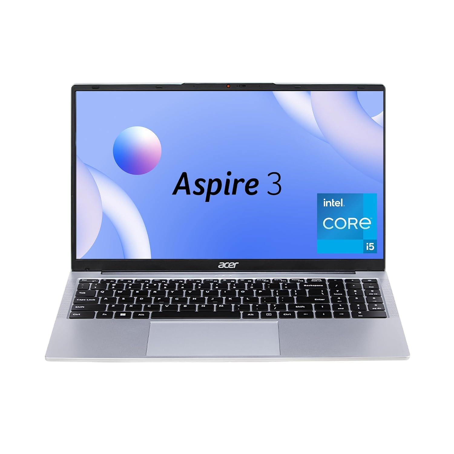 Acer Aspire 3 Intel Core i5-1334U Processor 8GB RAM512GB SSD 3962 cm156 FHD LED-Backlit IPS Display Win11Home Pure Silver 17Kg A325-53 Thin  Light Laptop - Image 1
