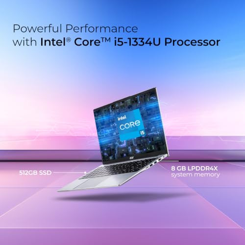 Acer Aspire 3 Intel Core i5-1334U ProcessorOffice 2024 M365 Basic 8GB DDR4 RAM512GB SSD with 3962 cm 156 FHD LED-Backlit IPS DisplayWin 11HomeA325-53 Pure Silver 17KG - Image 3
